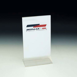 4x6 Top Loading Counter Top Ad/Print Holder