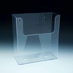 Extra Capacity Wall Mount or Countertop Brochure Holder for Literature up to 8.5"w