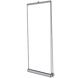 Insta-Banner IBS 200R Series Double Sided Roll Up Banner Stand