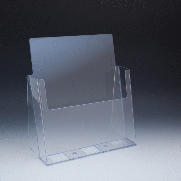 Literature Stand Display Counter Top Brochure Holder  8.5 x 11  Clear 