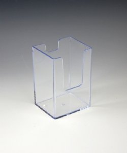 Clear Business Card / Gift Card Holder - Vertical
