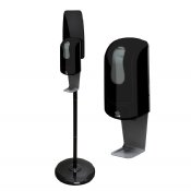 Hand Sanitizer Dispenser with Floor Stand (BLK)
