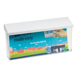 Clear Outdoor Brochure Holder for 9x4 Literature